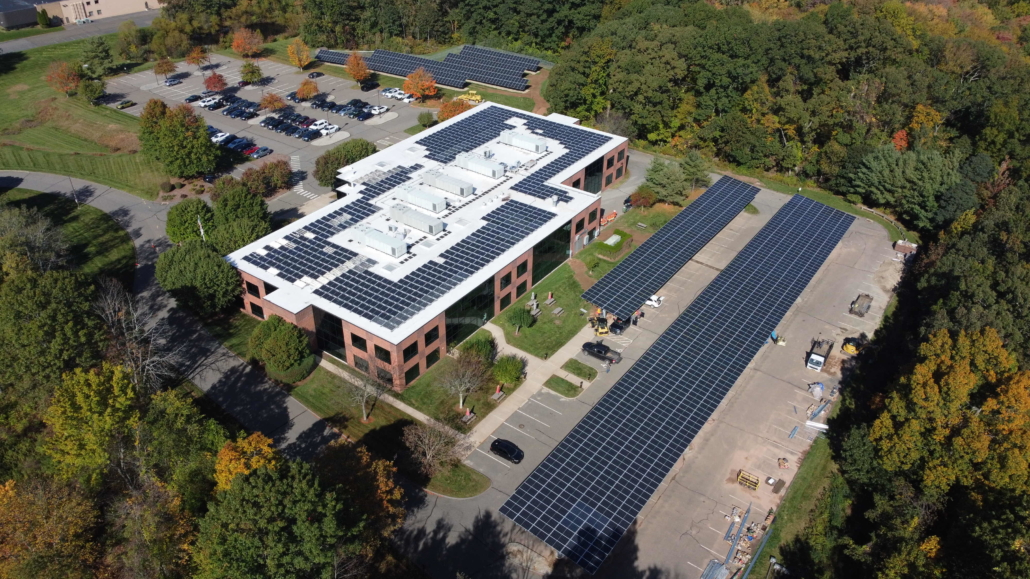 Energization of Solar Energy Project at Lane Construction in Cheshire